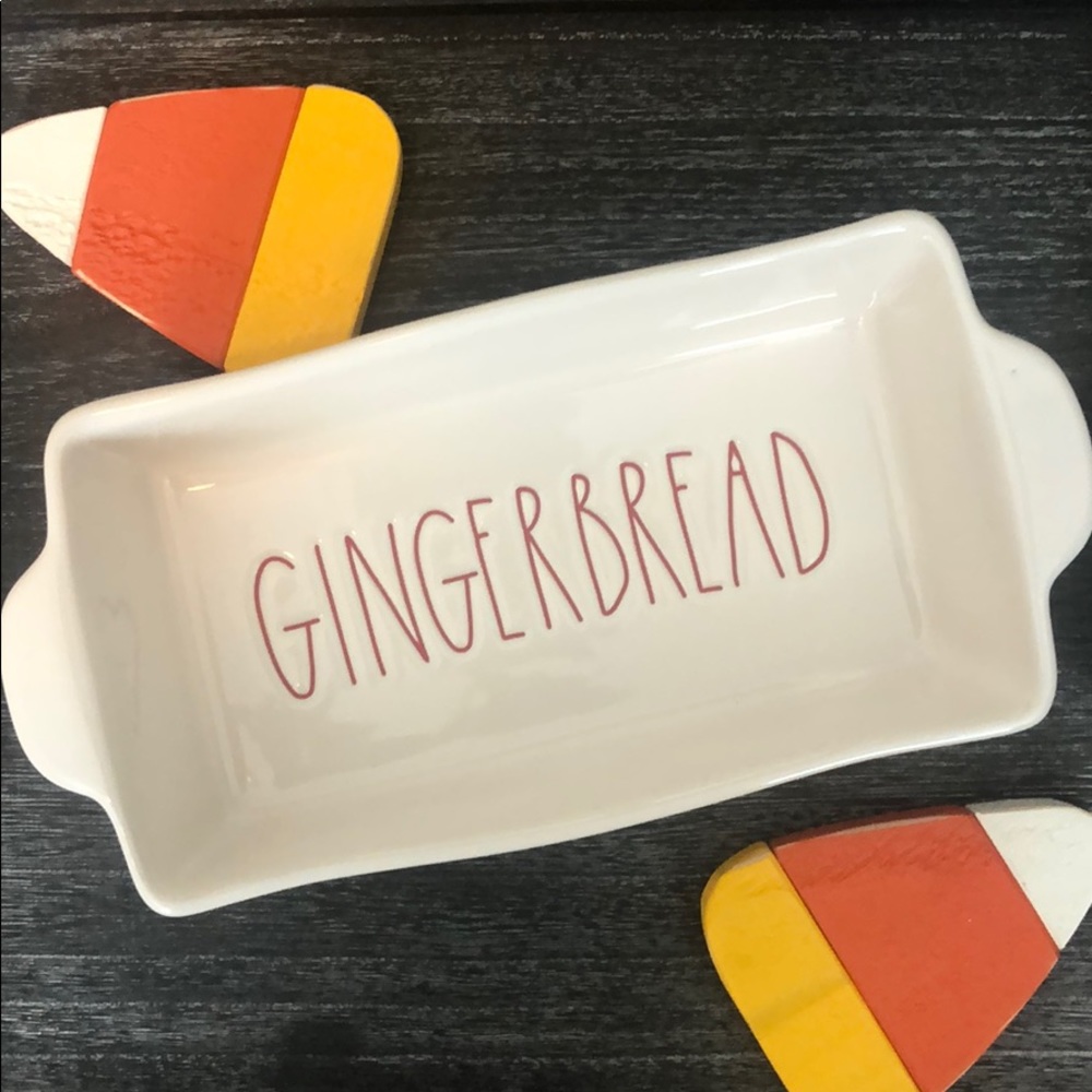 Rae Dunn GINGERBREAD loaf dish